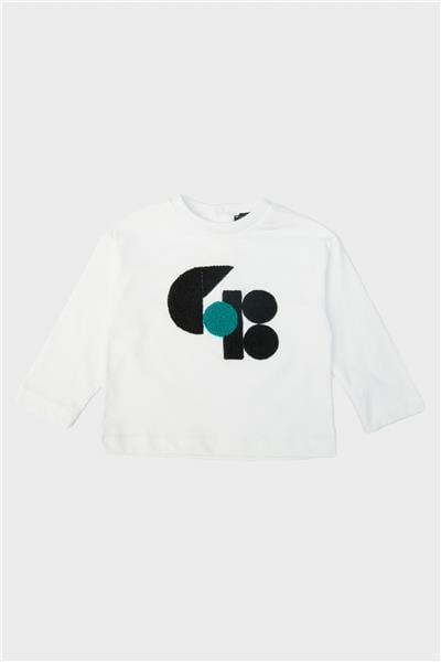 GB Baby Erkek Bebek Beyaz T-Shirt
