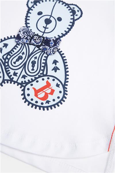 GB Baby Erkek Bebek Beyaz Tshirt
