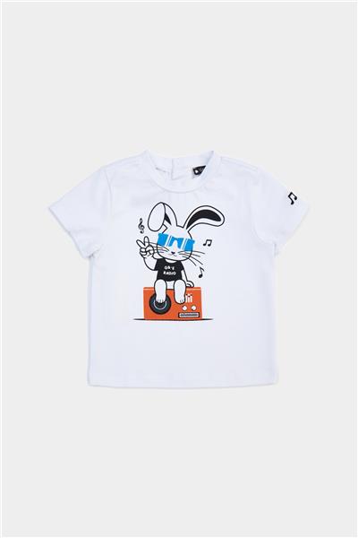 GB Baby Erkek Bebek Beyaz Tshirt