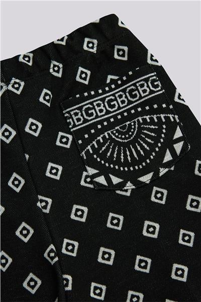 GB Baby Erkek Bebek Desenli Eşofman AltıGB Baby Erkek Bebek Desenli Eşofman Altı