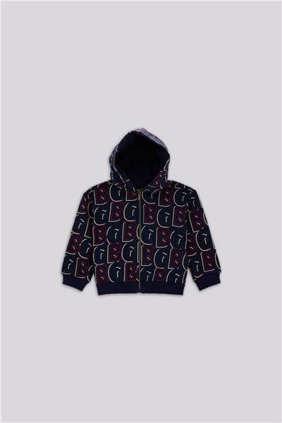 GB Baby Erkek Bebek Desenli Eşofman ÜstüGB Baby Erkek Bebek Desenli Eşofman Üstü