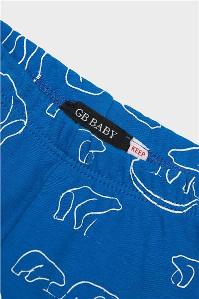 GB Baby Erkek Bebek Desenli Pijama Takımı