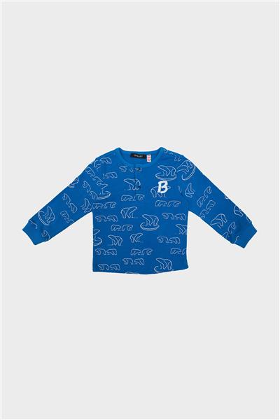 GB Baby Erkek Bebek Desenli Pijama Takımı