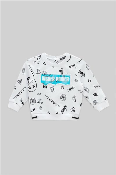 GB Baby Erkek Bebek Desenli S-Shirt