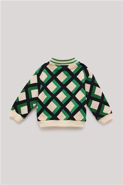 GB Baby Erkek Bebek Desenli Sweatshirt