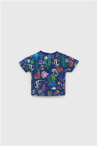 GB Baby Erkek Bebek Desenli T-Shirt