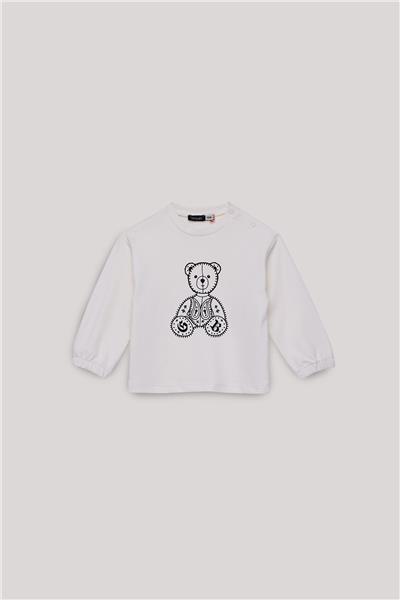 GB Baby Erkek Bebek Ekru Sweatshirt
