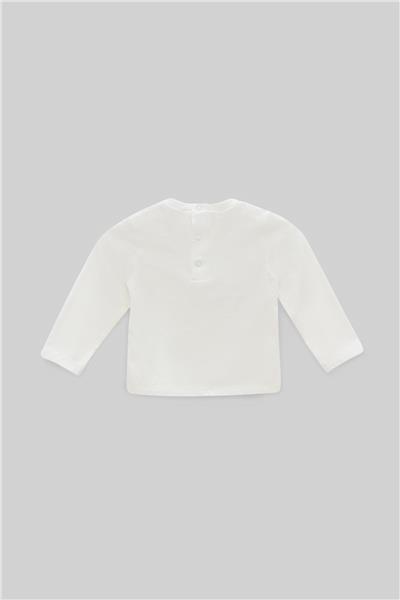 GB Baby Erkek Bebek Ekru T-Shirt