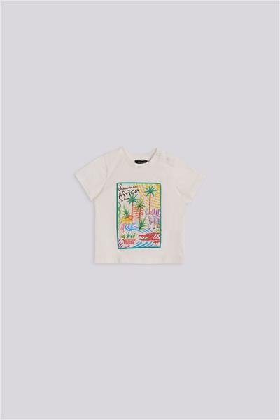 GB Baby Erkek Bebek Ekru TshirtGB Baby Erkek Bebek Ekru Tshirt