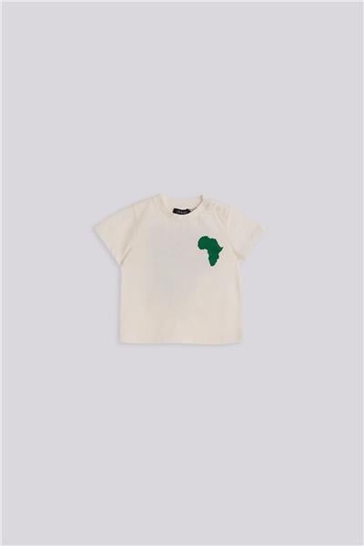 GB Baby Baby Boy Ecru Tshirt GB Baby Baby Boy Ecru Tshirt 