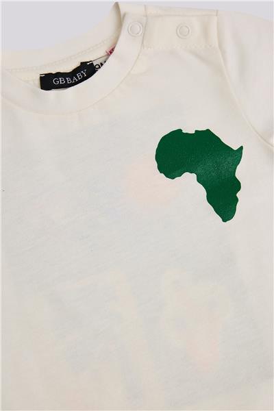 GB Baby Erkek Bebek Ekru TshirtGB Baby Erkek Bebek Ekru Tshirt
