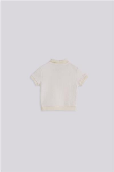 GB Baby Erkek Bebek Ekru TshirtGB Baby Erkek Bebek Ekru Tshirt