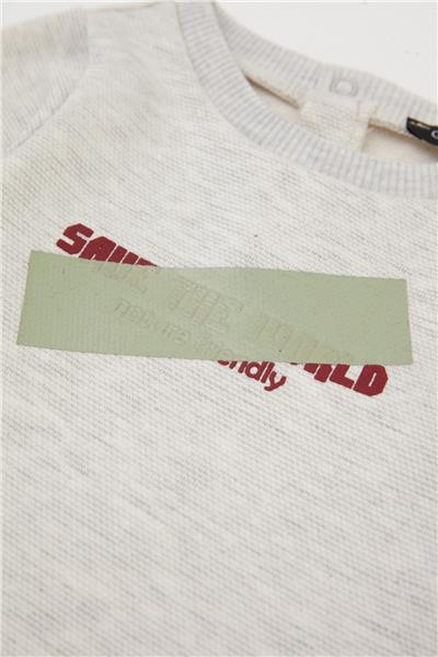 GB Baby Erkek Bebek Gri Sweatshirt