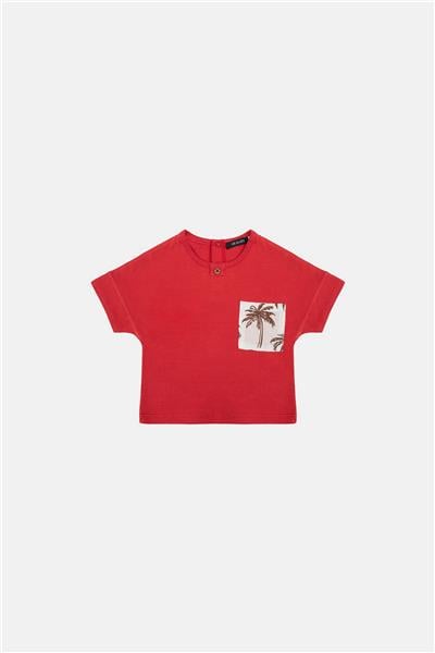 GB Baby Erkek Bebek Kırmızı Tshirt