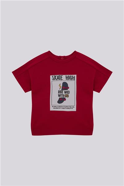 GB Baby Erkek Bebek Kırmızı TshirtGB Baby Erkek Bebek Kırmızı Tshirt
