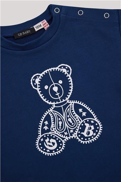 GB Baby Erkek Bebek Lacivert Sweatshirt