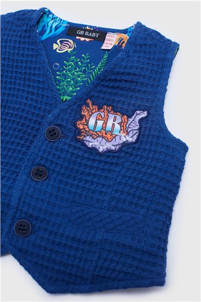 GB Baby Erkek Bebek Lacivert Yelek