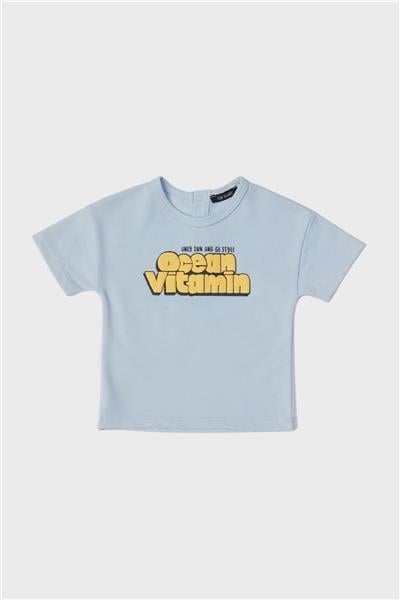 GB Baby Erkek Bebek Mavi T-Shirt