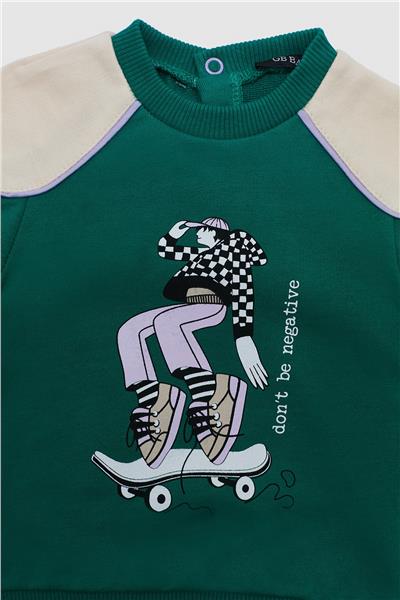 GB Baby Erkek Bebek Renkli S-Shirt