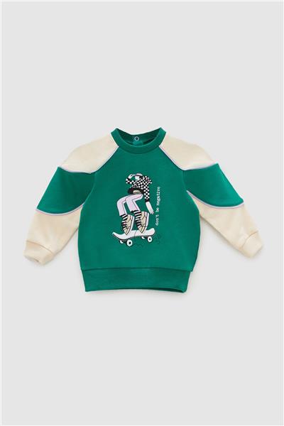 GB Baby Erkek Bebek Renkli S-Shirt