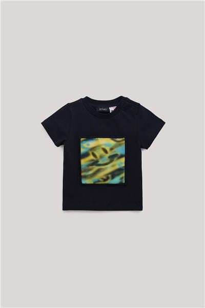 GB Baby Erkek Bebek Siyah T-Shirt