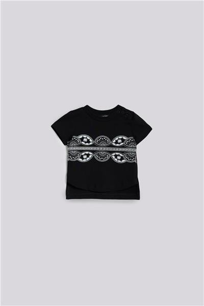 GB Baby Erkek Bebek Siyah TshirtGB Baby Erkek Bebek Siyah Tshirt