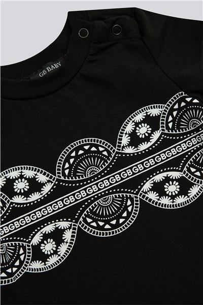 GB Baby Erkek Bebek Siyah TshirtGB Baby Erkek Bebek Siyah Tshirt