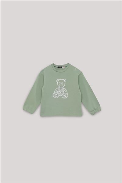 GB Baby Erkek Bebek Yeşil Sweatshirt