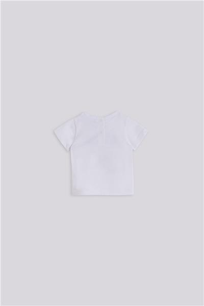 GB Baby Erkek Çocuk Beyaz TshirtGB Baby Erkek Çocuk Beyaz Tshirt