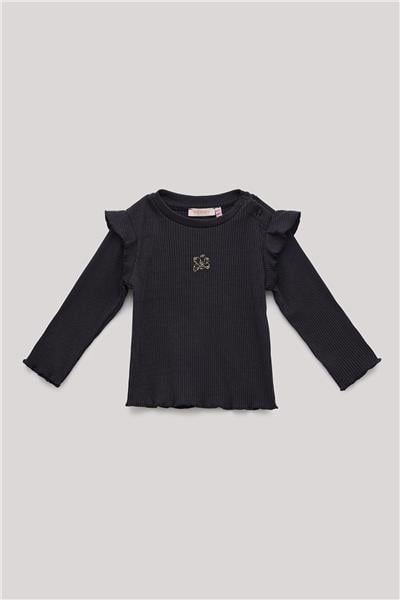 GB Baby Kız Bebek Antrasit T-Shirt