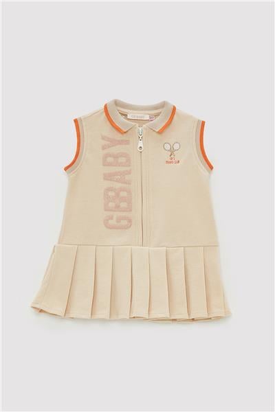 GB Baby Kız Bebek Bej Elbise