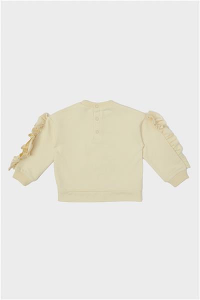 GB Baby Kız Bebek Bej Sweatshirt