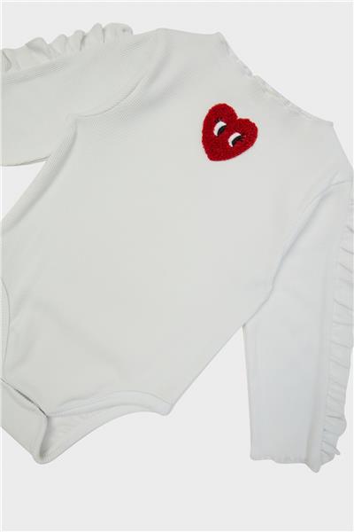 GB Baby Kız Bebek Beyaz Body