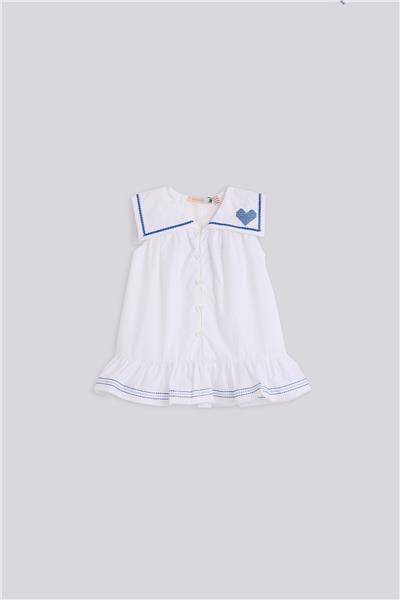 GB Baby Baby Girl White DressGB Baby Baby Girl White Dress