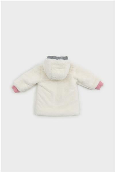 GB Baby Kız Bebek Beyaz Mont