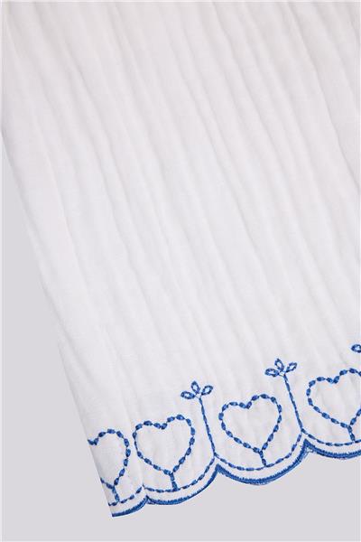 GB Baby Baby Girl White TrousersGB Baby Baby Girl White Trousers