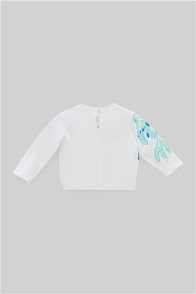 GB Baby Kız Bebek Beyaz S-Shirt
