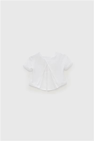GB Baby Kız Bebek Beyaz T-Shirt