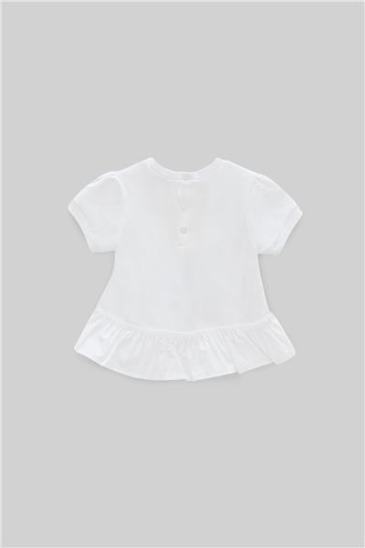 GB Baby Kız Bebek Beyaz T-Shirt