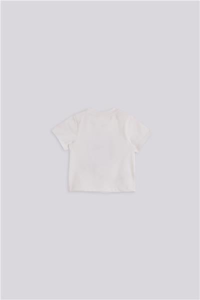 GB Baby Kız Bebek Beyaz TshirtGB Baby Kız Bebek Beyaz Tshirt