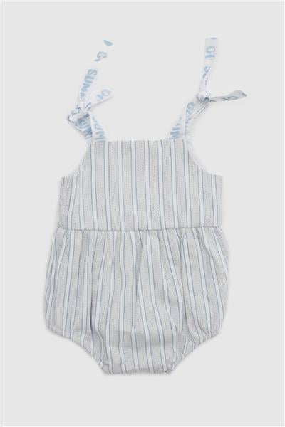 GB Baby Kız Bebek Çizgili Tulum