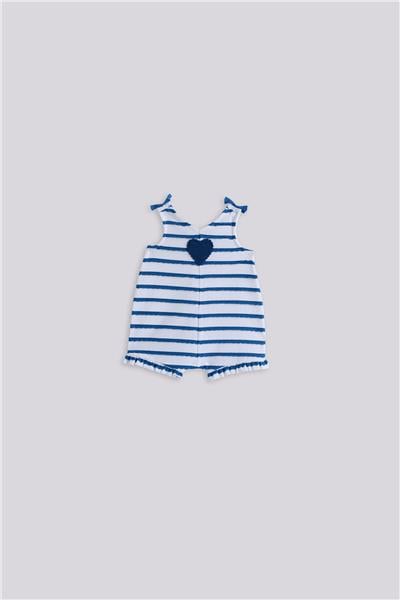 GB Baby Kız Bebek Çizgili TulumGB Baby Kız Bebek Çizgili Tulum