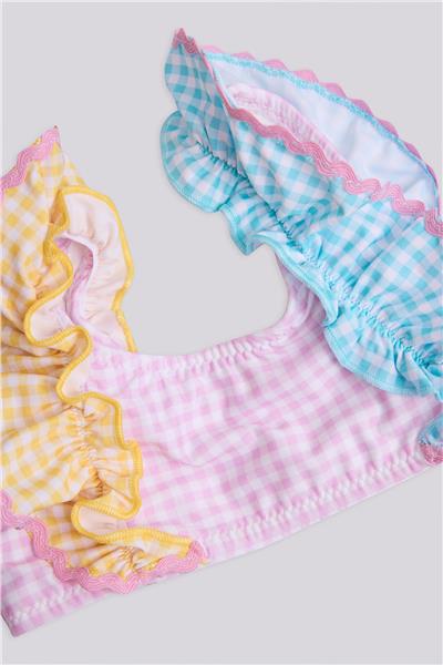 GB Baby Kız Bebek Desenli BikiniGB Baby Kız Bebek Desenli Bikini