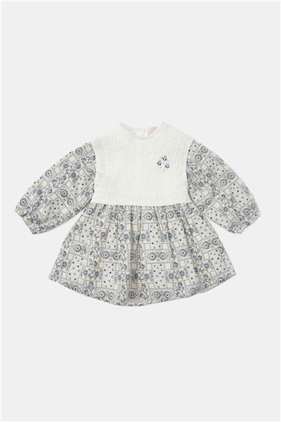 GB Baby Kız Bebek Desenli Elbise