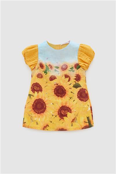 GB Baby Kız Bebek Desenli Elbise