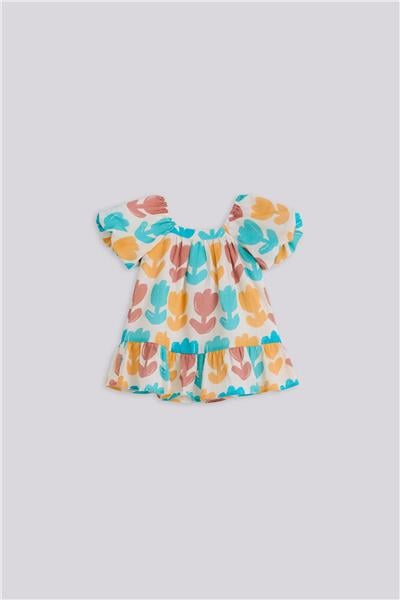 GB Baby Baby Girl Patterned DressGB Baby Baby Girl Patterned Dress