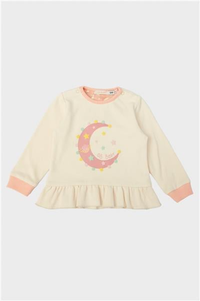 GB Baby Kız Bebek Desenli Pijama Takımı