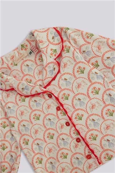 GB Baby Kız Bebek Desenli Pijama TakımGB Baby Kız Bebek Desenli Pijama Takım