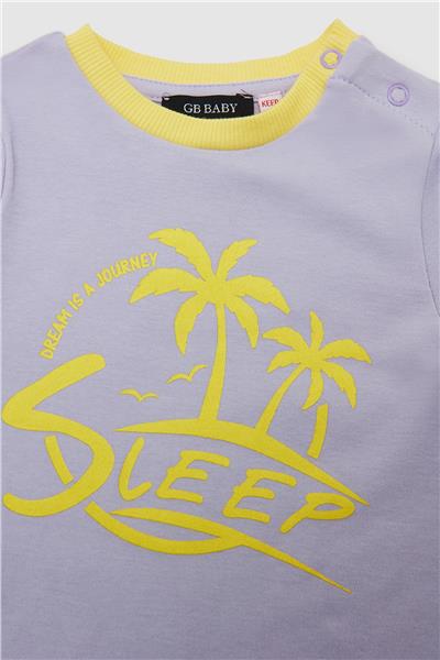 GB Baby Kız Bebek Desenli Pijama Takım