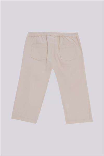 GB Baby Kız Bebek Ekru PantolonGB Baby Kız Bebek Ekru Pantolon